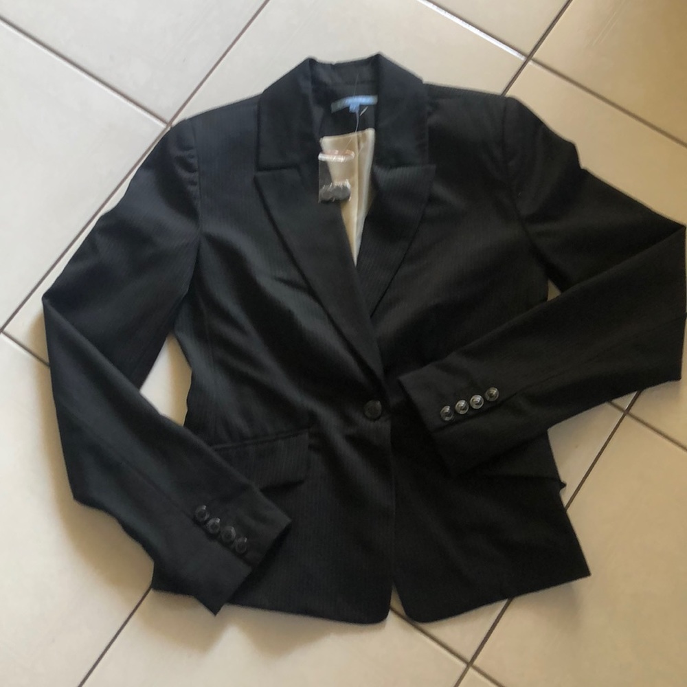 Pinstripe blazer